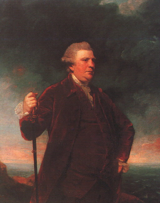 Portrait of Admiral Viscount Keppel